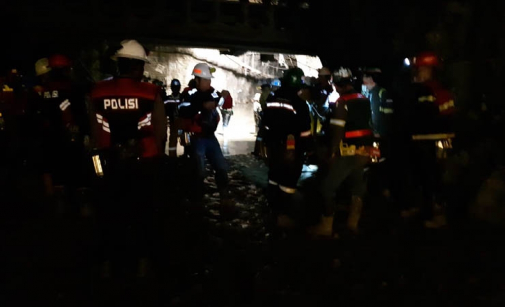 Tim Penyelamat Berupaya Evakuasi Dua Karyawan Freeport Pasca Insiden