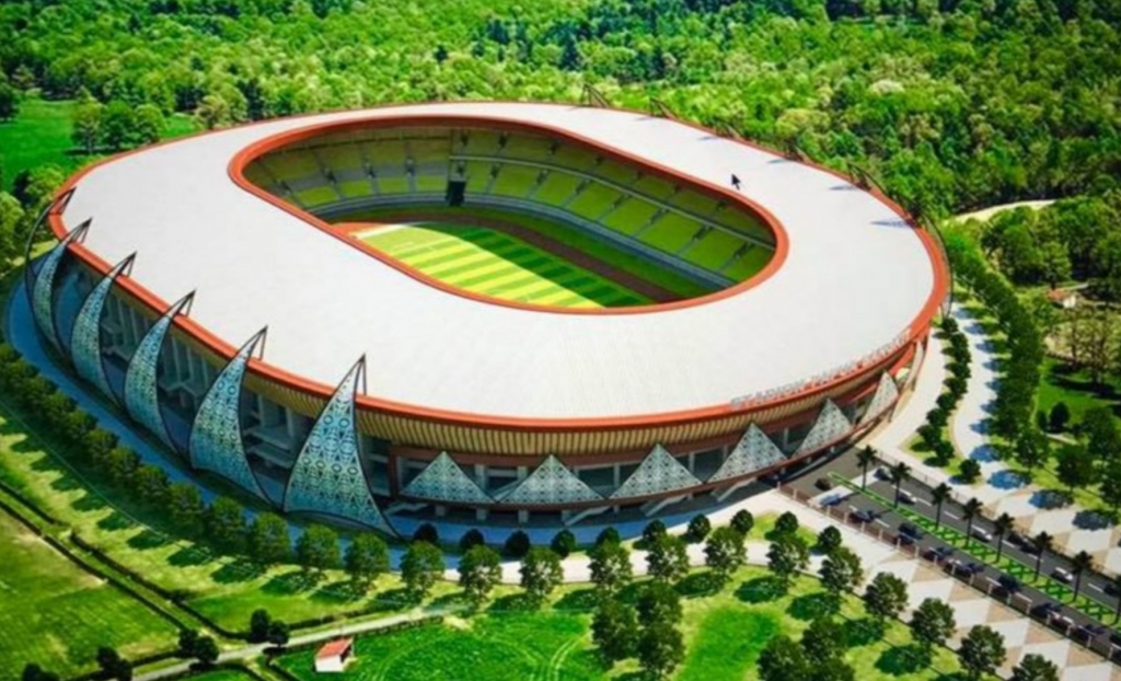 Pembangunan Stadion Papua Bangkit untuk PON XX Capai 80 Persen