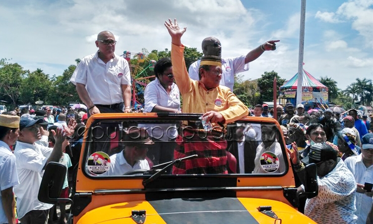 Pasangan HAM Deklarasi ‘Koalisi Rakyat Nusantara’ dan Mendaftar ke KPU