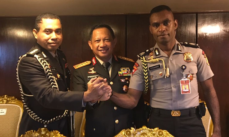 Pertama Dalam Sejarah, Putra Papua Jadi Ajudan Presiden RI