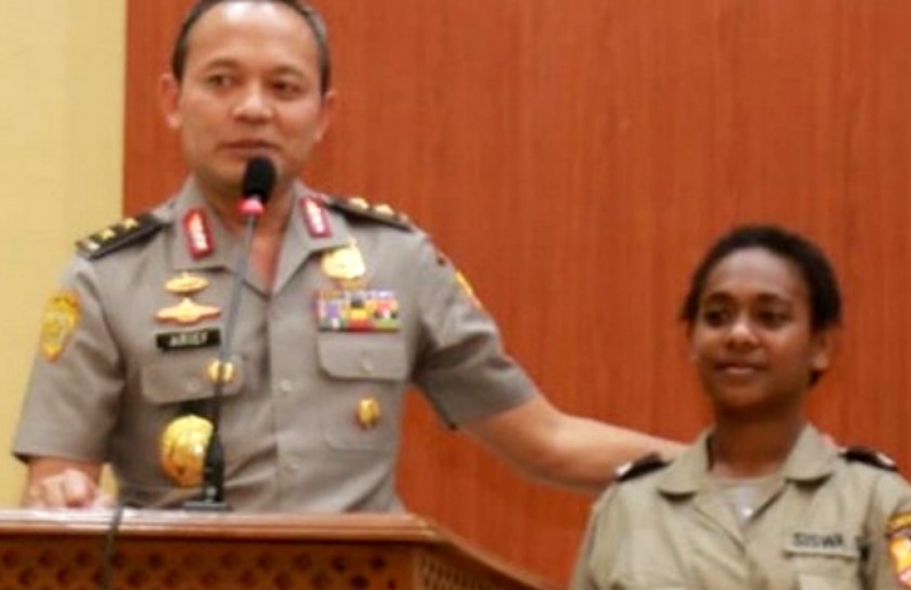Perjuangan Natalia, Gadis Papua Lulus Calon Polwan di Yogyakarta