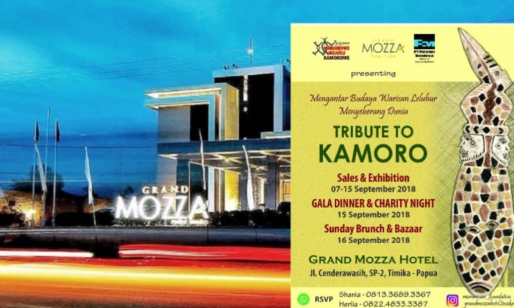 Hotel Grand Mozza Timika Fasilitasi Pameran Budaya Suku Kamoro