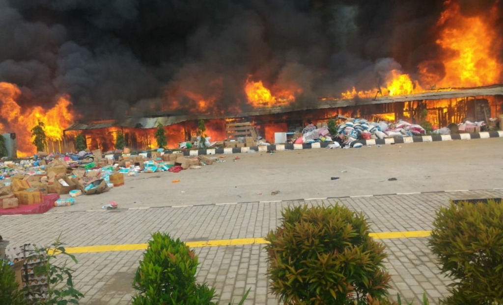 Puluhan Kios di Pasar Skouw Terbakar, ini Kata Kepala Biro Perbatasan RI-PNG