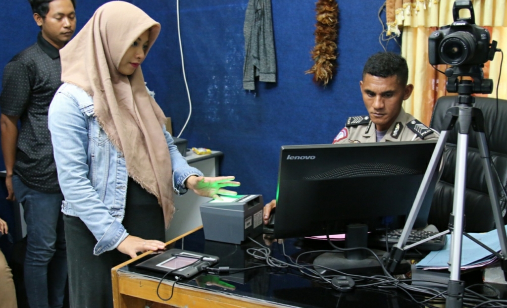 Urus SIM Gratis, Nur Aisya: Selamat Ulang Tahun Polri