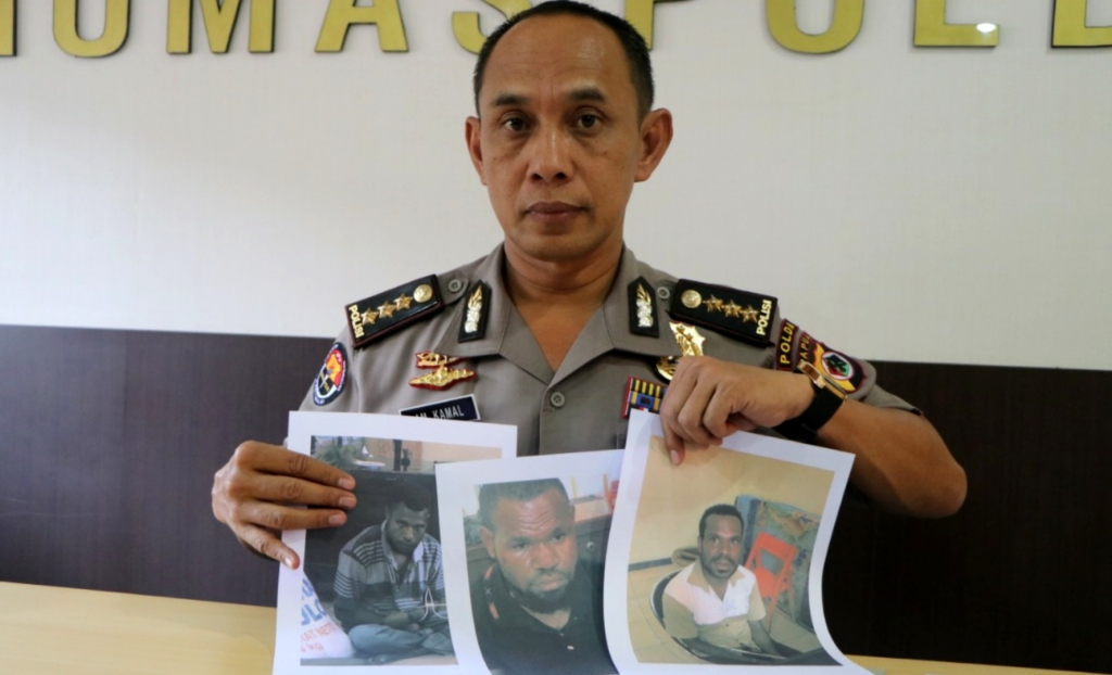 Polisi di Jayawijaya Dianiaya, Senjatanya Dirampas, Tiga Tersangka Dibekuk