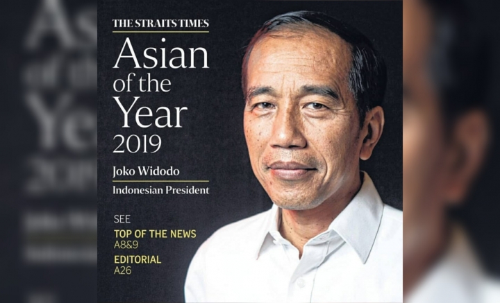 Presiden Jokowi Dinobatkan Sebagai Tokoh Asia 2019
